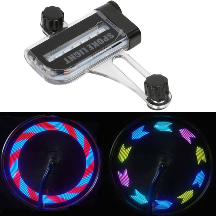 A02 Bike Double-Sided Hot Wheels Mountain Bike Steel Wire Colorful Spokes Lamp - Decorative Lights by PMC Jewellery | Online Shopping South Africa | PMC Jewellery