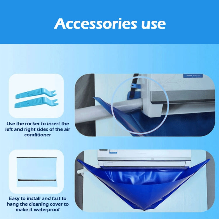 6 In 1 Air Conditioner Cleaning Cover Portable Split Air Conditioning Cleaning Bag - Air Conditioning & Accessories by PMC TechLife | Online Shopping South Africa | PMC TechLife