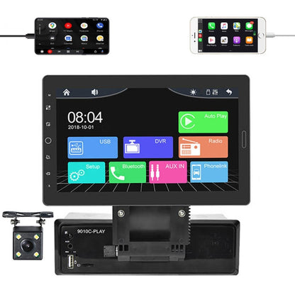 1310C 10.1 inch Car Full Screen Touch HD MP5 Wired Carplay Player, Style: Standard+4 Light Camera - Car MP3 & MP4 & MP5 by PMC Jewellery | Online Shopping South Africa | PMC Jewellery | Buy Now Pay Later Mobicred