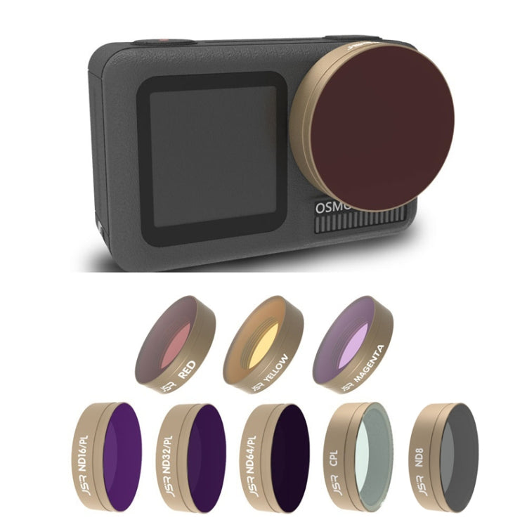 JSR For DJI Osmo Action Motion Camera Filter, Style: LG-ND32 - Lens Filter by JSR | Online Shopping South Africa | PMC TechLife | Buy Now Pay Later Mobicred