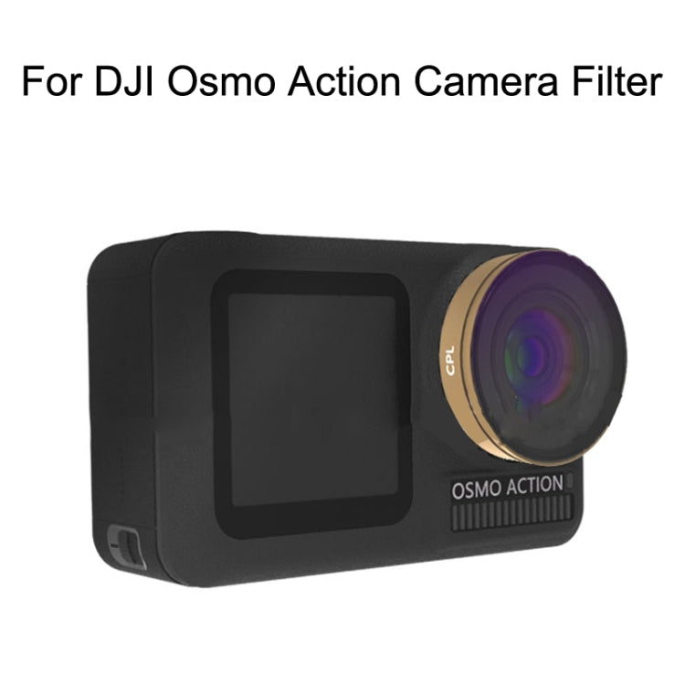 JSR For DJI Osmo Action Motion Camera Filter, Style: LG-ND16/PL - Lens Filter by JSR | Online Shopping South Africa | PMC Jewellery | Buy Now Pay Later Mobicred