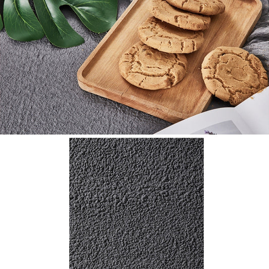 40x40CM Thick Sand Solid Color Background Plate Photo Photography Props(Dark Gray) - Solid Color by PMC Jewellery | Online Shopping South Africa | PMC Jewellery | Buy Now Pay Later Mobicred