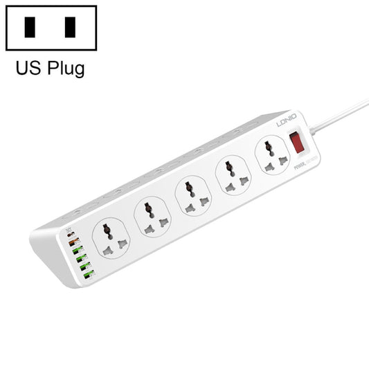 LDNIO SC10610 30W 10+6 Ports Multifunctional Travel Home Office Fast Charging Socket, Spec: US Plug - Extension Socket by LDNIO | Online Shopping South Africa | PMC Jewellery | Buy Now Pay Later Mobicred