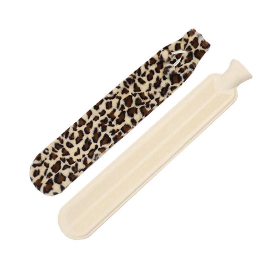 2L Long-strip Multifunctional Water-filled Rubber Hot Water Bags, Spec: Beige Leopard - Hot Water Bags by PMC Jewellery | Online Shopping South Africa | PMC Jewellery | Buy Now Pay Later Mobicred