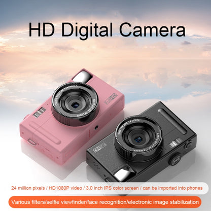 R1 48 Million HD Pixels 3.0 Inch IPS Screen Children Digital Camera, Spec: Pink+Card Reader - Children Cameras by PMC Jewellery | Online Shopping South Africa | PMC Jewellery | Buy Now Pay Later Mobicred