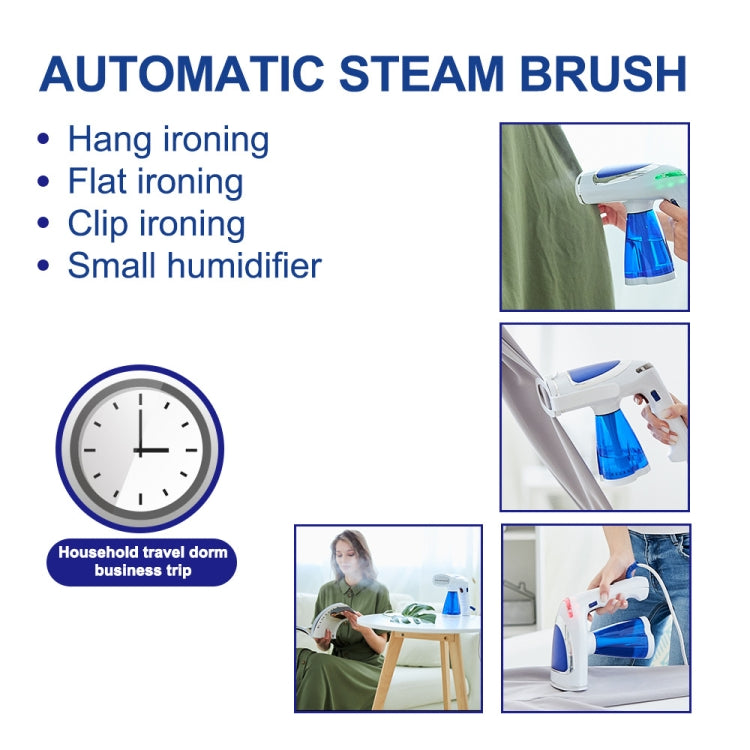 1600W  Handheld Folding Iron Mini Steam Iron, Color: White Single Gear(EU Plug) - Garment Steamer by PMc TechLife | Online Shopping South Africa | PMc TechLife | Buy Now Pay Later Mobicred