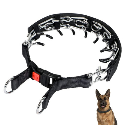 Cloth Tape Paste Detachable Training Stimulation Dog Collar, Size: S 2.5mm x 35cm(With Cap) - Collars by PMC Jewellery | Online Shopping South Africa | PMC Jewellery