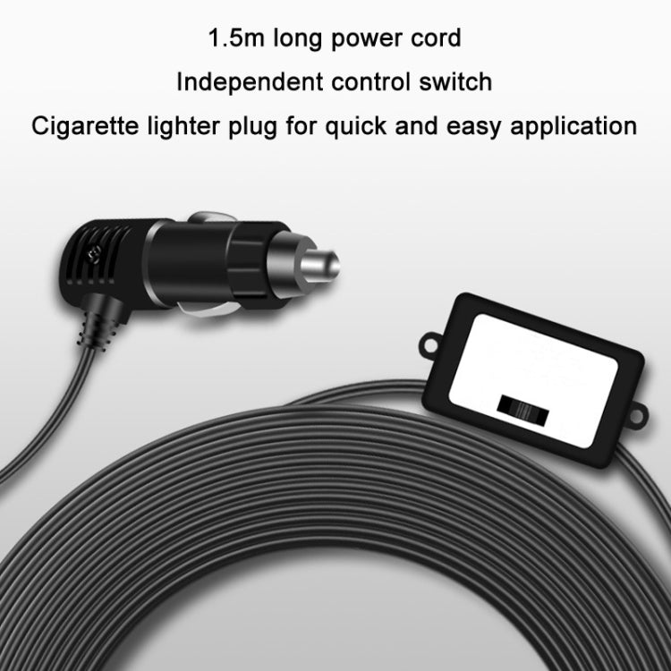 Car Powerful Fixing Clip Cooling High Wind Power Electric Fan, Specification: 8 inch Metal 24V - Heating & Fans by PMC TechLife | Online Shopping South Africa | PMC TechLife | Buy Now Pay Later Mobicred