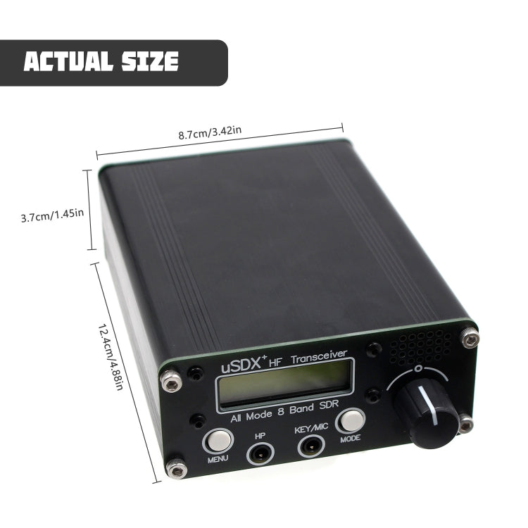 Usdr Usdx + V2 Plus 8 Band SDR Full Mode HF SSB QRP High Frequency Transceiver, Spec: EU Plug - Set Top Box & Accessories by PMC TechLife | Online Shopping South Africa | PMC TechLife | Buy Now Pay Later Mobicred