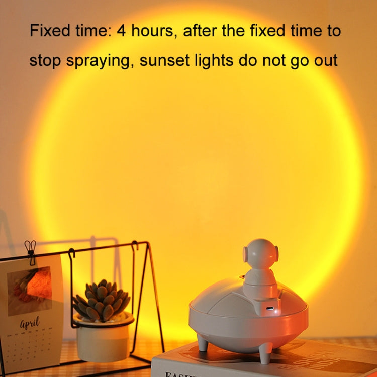 Astronaut Astronaut Humidifier Home Air Sprayer Sunset Lights(Light Green) - free shipping - PMC TechLife - Order now!
