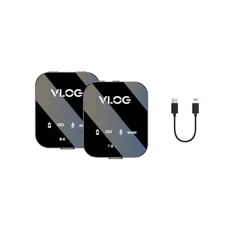 M18 Wireless Microphone Collar Clip Recording Equipment, Style: 1 In 1 8Pin - Microphone by PMC Jewellery | Online Shopping South Africa | PMC Jewellery | Buy Now Pay Later Mobicred