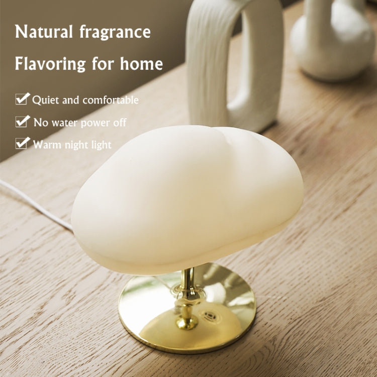 270ml Cloud Aroma Diffuser Humidifier  USB Table Lamp(Gold Bottom) - free shipping - PMC TechLife - Order now!