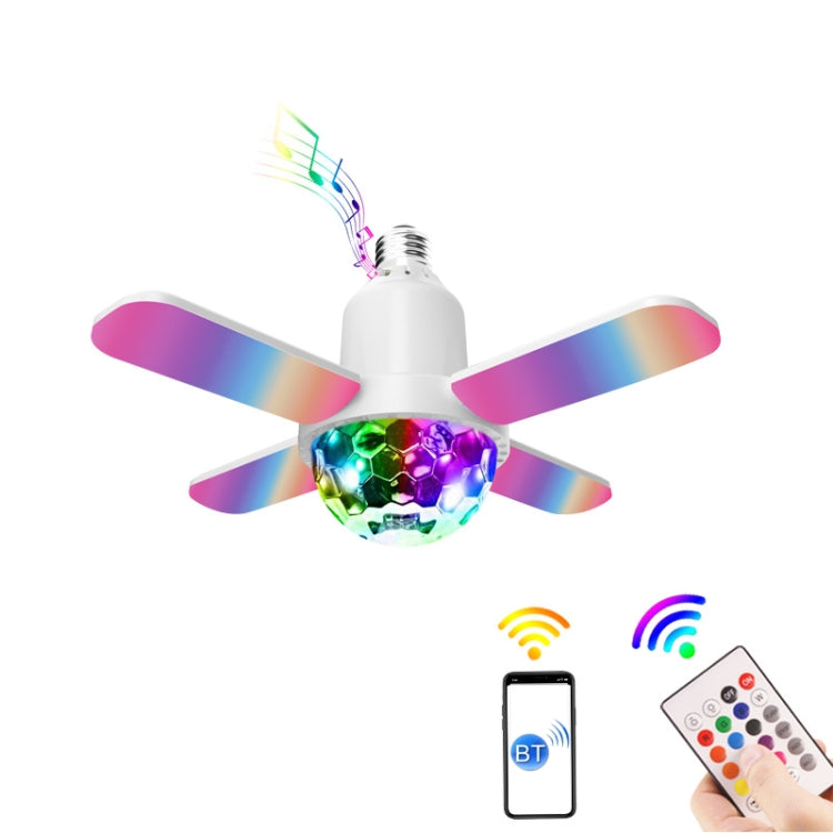 LY-002 24W Mini Bluetooth RGB Light Effect Foldable Music Light(Magic Light) - Smart Light Bulbs by PMC TechLife | Online Shopping South Africa | PMC TechLife | Buy Now Pay Later Mobicred
