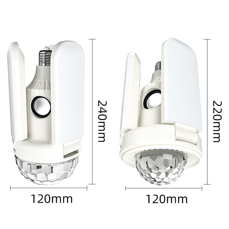 ZSCPH-001 40W Multifunctional Bluetooth RGB Colorful Three-Leaf Music Atmosphere Light, Size: S (Star) - Smart Light Bulbs by PMC TechLife | Online Shopping South Africa | PMC TechLife | Buy Now Pay Later Mobicred