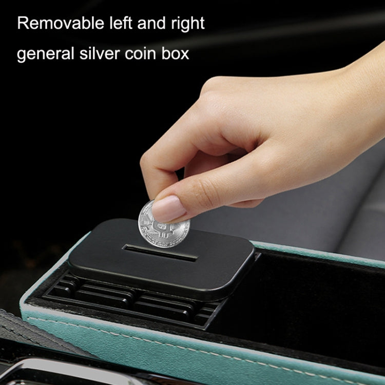 DE RAN FU Car Seat Storage Box Cup Holder Fur Citrine Phone Sundry Storage Box(Black) - free shipping - PMC TechLife - Order now!