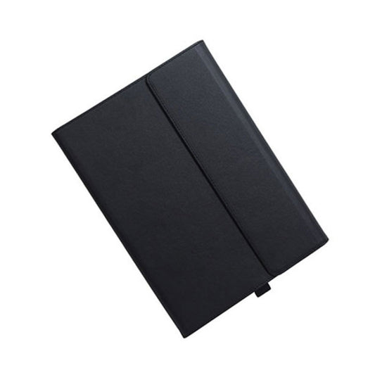 For Microsoft Surface Pro 8 Tablet Protective Case Holder(Microfiber Lambskin Texture Black Case) - Others by PMC Jewellery | Online Shopping South Africa | PMC Jewellery