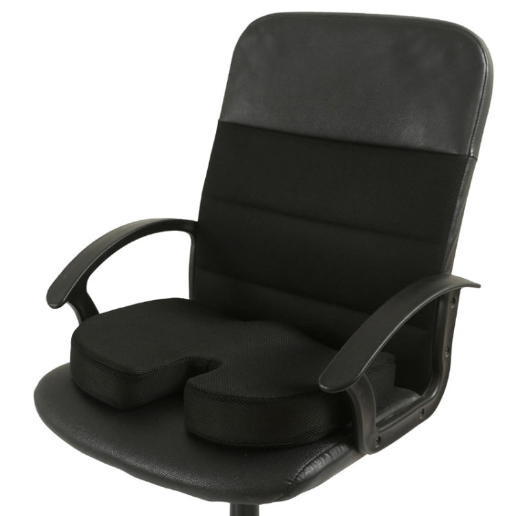 Office Gel Cushion Beauty Buttocks Anti-hemorrhoid Cushion(Mesh Fabric  Black) - Cushions & Pillows by PMC TechLife | Online Shopping South Africa | PMC TechLife | Buy Now Pay Later Mobicred