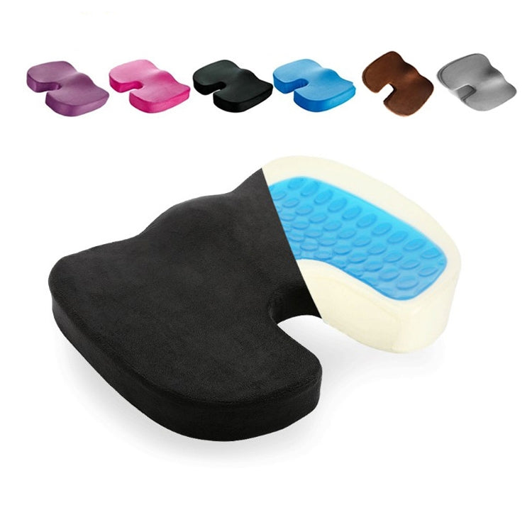 Office Gel Cushion Beauty Buttocks Anti-hemorrhoid Cushion(Mesh Fabric Gray) - Cushions & Pillows by PMC TechLife | Online Shopping South Africa | PMC TechLife | Buy Now Pay Later Mobicred