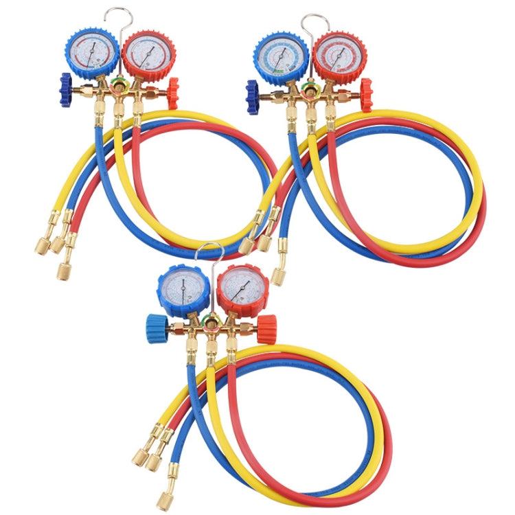 Car Air Conditioning Refrigeration Fluoridation Double Meter Valve(A) - free shipping - PMC TechLife - Order now!
