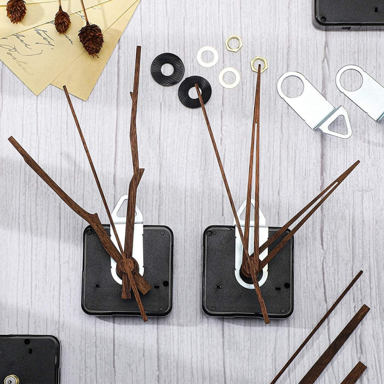 Quartz Clock Dial Repair Kit DIY Wall Clock Parts,Spec: Movement+S01 Wooden Needle - DIY Clocks by PMC TechLife | Online Shopping South Africa | PMC TechLife | Buy Now Pay Later Mobicred