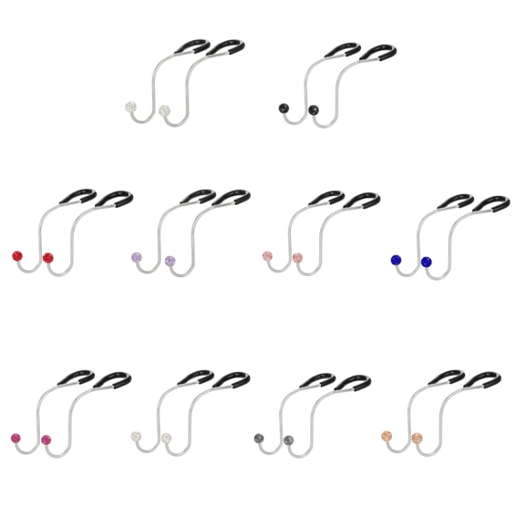 Multifunctional Car Seat Hooks With Diamond Inlay(Purple Red) - Auto Fastener & Clips by PMC TechLife | Online Shopping South Africa | PMC TechLife | Buy Now Pay Later Mobicred