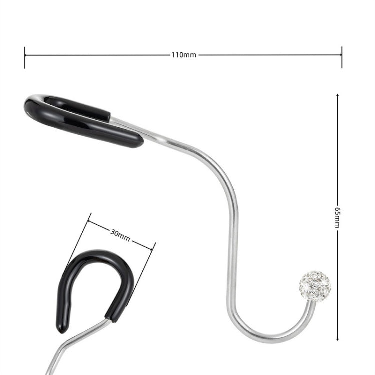 Multifunctional Car Seat Hooks With Diamond Inlay(AB Color) - Auto Fastener & Clips by PMC TechLife | Online Shopping South Africa | PMC TechLife | Buy Now Pay Later Mobicred