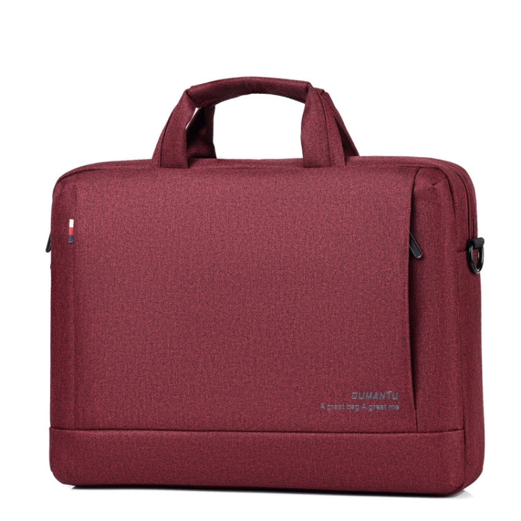 OUMANTU 020 Event Computer Bag Oxford Cloth Laptop Computer Backpack, Size: 14 inch(Wine Red) - Other by OUMANTU | Online Shopping South Africa | PMC Jewellery | Buy Now Pay Later Mobicred