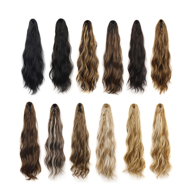 P96 Clip-On Wig Long Ponytail Water Ripple Long Curly Wig(27H613) - free shipping - PMC TechLife - Order now!