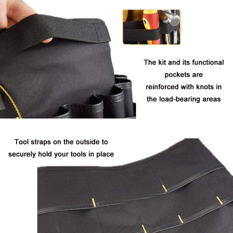 WINHUNT Multifunction Repair Hardware Barket Barrel Bag(30x28cm) - Storage Bags & Boxes by WINHUNT | Online Shopping South Africa | PMC TechLife | Buy Now Pay Later Mobicred