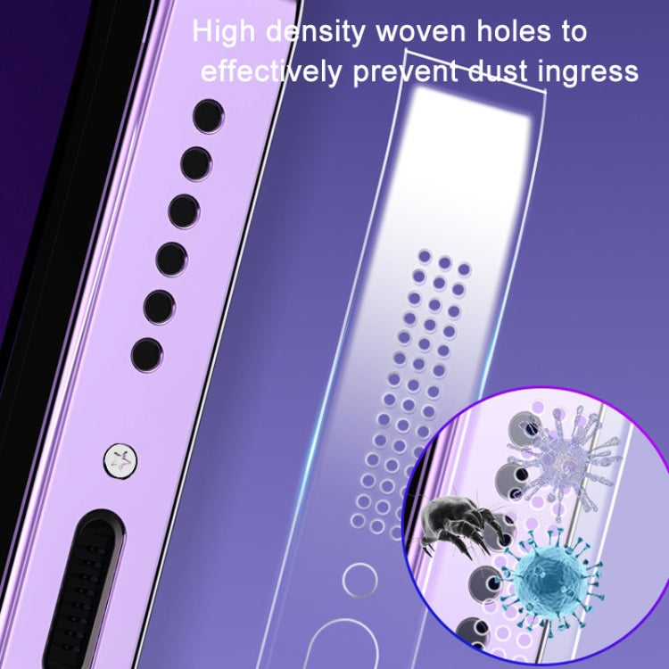 5 Sets Soft Hydrogel Film Speaker Dust Net For iPhone 14 Series / iPhone 13 Series / iPhone 12 Series ,Spec:2pcs/set  With Dust Plug - iPhone 14 Tempered Glass by PMC TechLife | Online Shopping South Africa | PMC TechLife