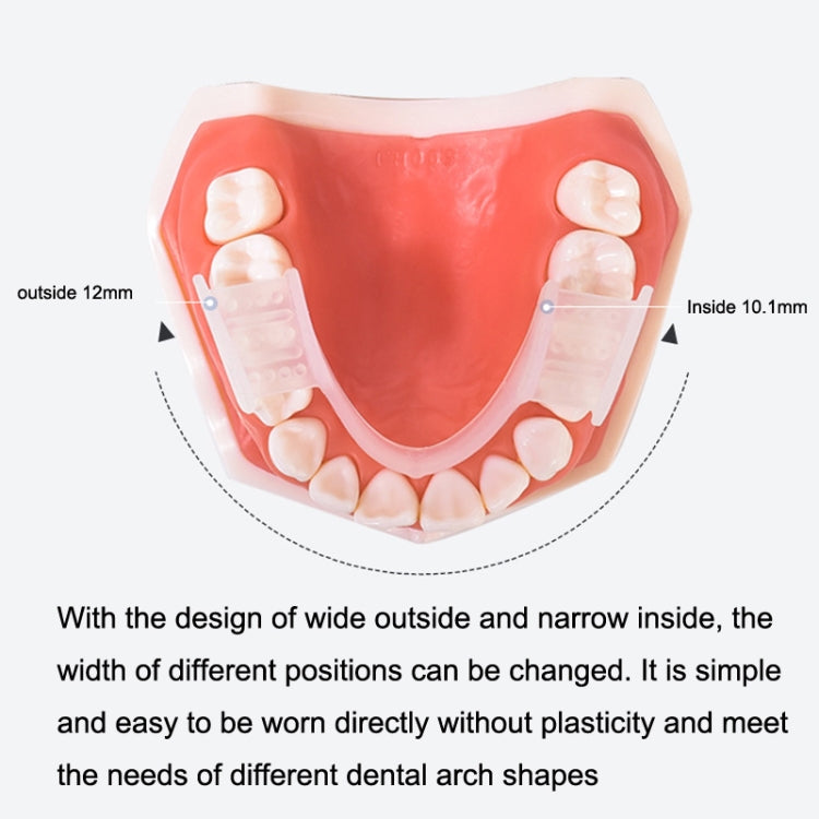 Y-Kelin Orthodontic Appliance Silicone Simulation Braces Anti-Molar Braces For Night(Transparent) - free shipping - PMc TechLife - Order now!