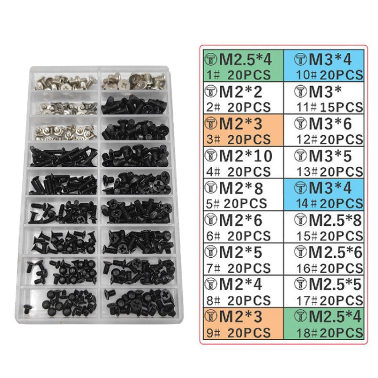 355 PCS/Set+Tweeter+Screwdriver M2/M3/M2.5 Laptop Universal Screw Set - Screws by PMC TechLife | Online Shopping South Africa | PMC TechLife