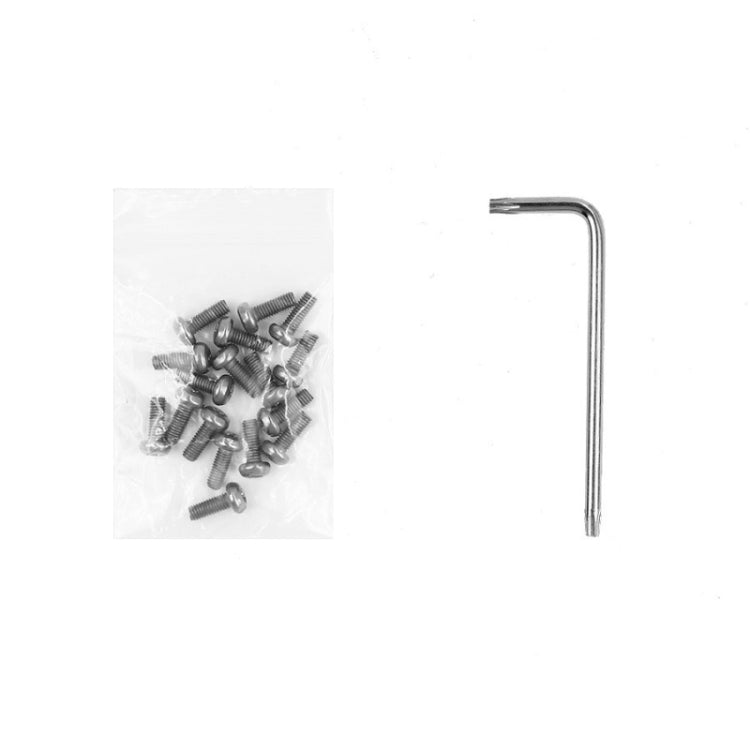 17pcs/set For Xiaomi Mijia M365 Pro Battery Compartment Base Plate Plum Screw(White) - Accessories & Parts by PMC TechLife | Online Shopping South Africa | PMC TechLife | Buy Now Pay Later Mobicred