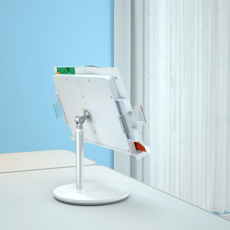 AP-4HB Desktop Non-slip Stable Tablet Reading Bracket(White) - Laptop Stand by PMC Jewellery | Online Shopping South Africa | PMC Jewellery | Buy Now Pay Later Mobicred
