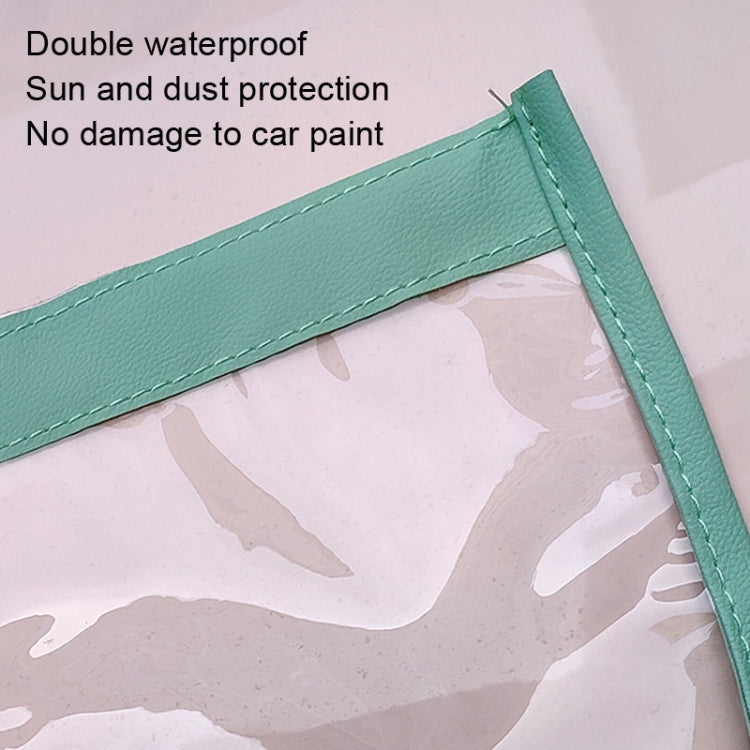 Electric Vehicle Charging Port Magnetic Transparent Rain Cover(Green) - Waterproof Covers by PMC Jewellery | Online Shopping South Africa | PMC Jewellery