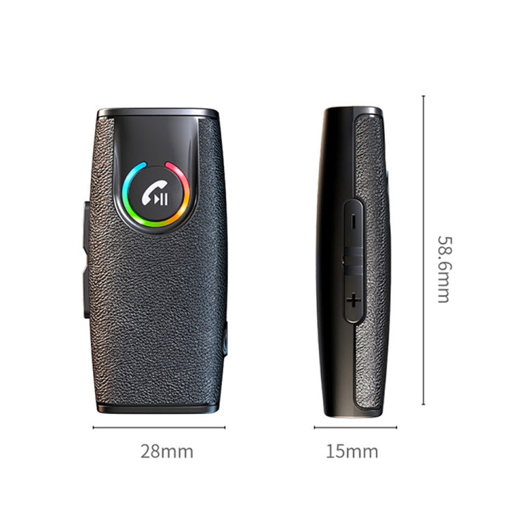 GR03 Car Bluetooth 5.1 Audio Receiver Wireless Adapter Converter(Black) - Bluetooth Adapters by PMC TechLife | Online Shopping South Africa | PMC TechLife