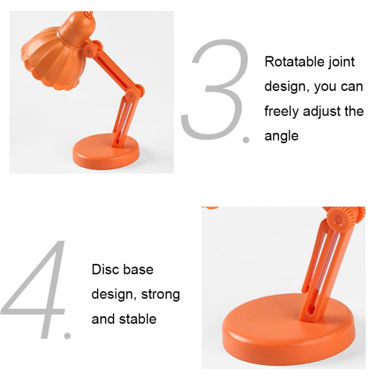 Flower Shape LED Mini Magnetic Table Lamp Foldable Bedside Night Light(09A Yellow) - free shipping - PMc TechLife - Order now!