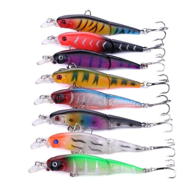 HENGJIA JM010 9cm 7g 2 Sections Bionic Bait With Beads Diving Mino Fake Bait(6) - Fishing Lures by HENGJIA | Online Shopping South Africa | PMC TechLife