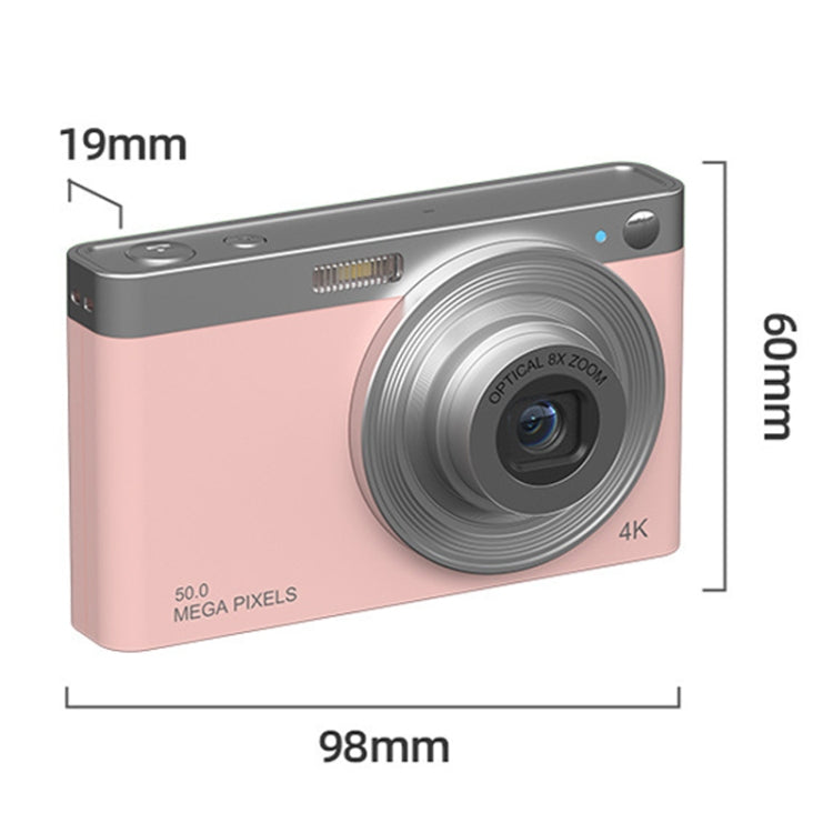 C13 2.88 inch 4K 8X Optical Zoom Telescopic Lens HD Digital Camera, Spec: White - Children Cameras by PMC TechLife | Online Shopping South Africa | PMC TechLife | Buy Now Pay Later Mobicred