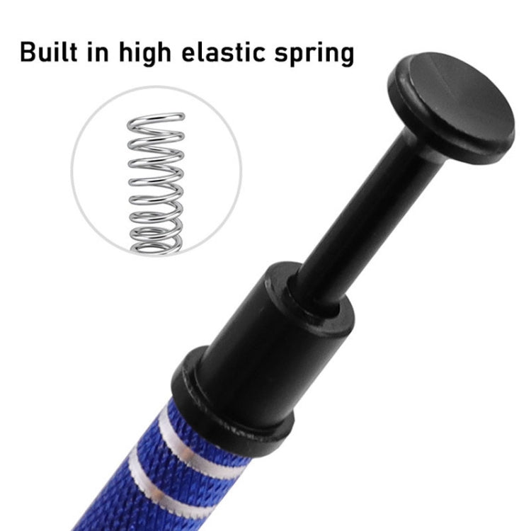 2pcs IC Chip Picker Electronic Component Parts Picker Capacitor IC Grabber Clips(Blue) - Auxiliary Clamp Clip by PMC TechLife | Online Shopping South Africa | PMC TechLife | Buy Now Pay Later Mobicred