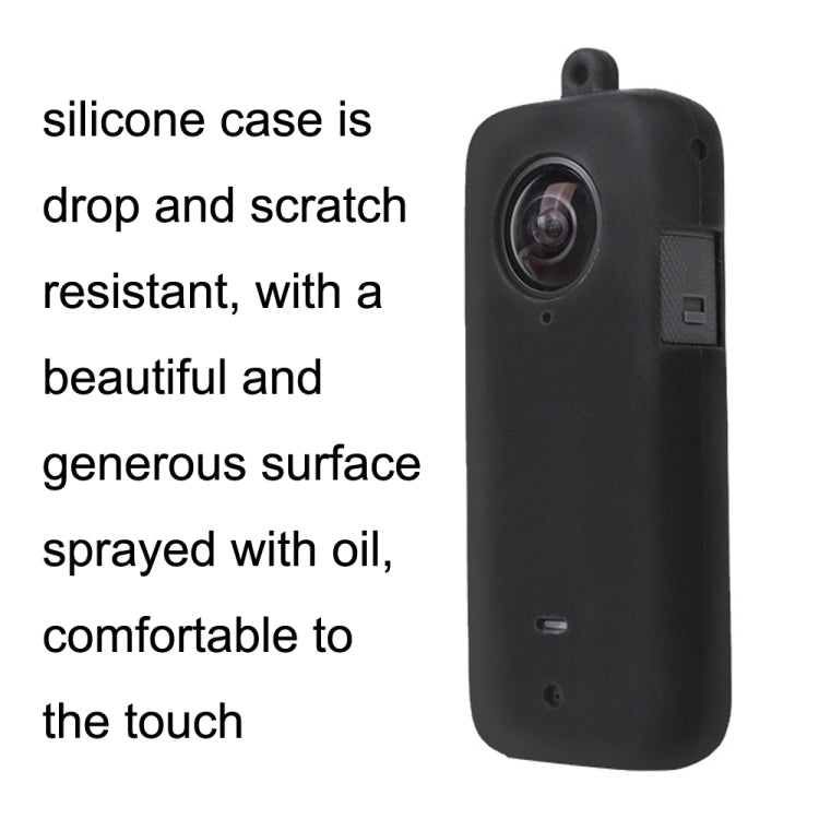 For Insta360 One X2 Sunnylife ST-Q9420 Silicone Protective Case Red Lens Screen Case - free shipping - PMC TechLife - Order now!