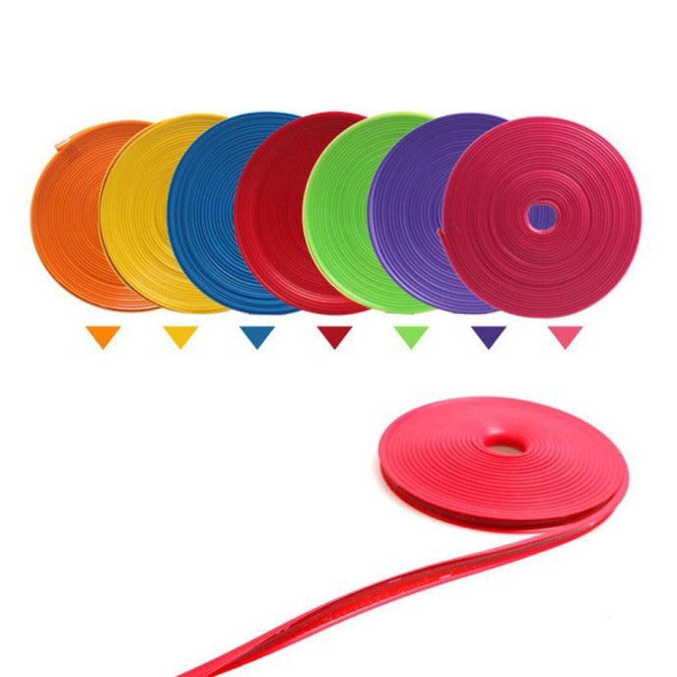 8m/roll Car Wheel General Sticker Modified Protection Sticker Anti-collision Strip(Red) - Decorative Strip by PMC TechLife | Online Shopping South Africa | PMC TechLife | Buy Now Pay Later Mobicred