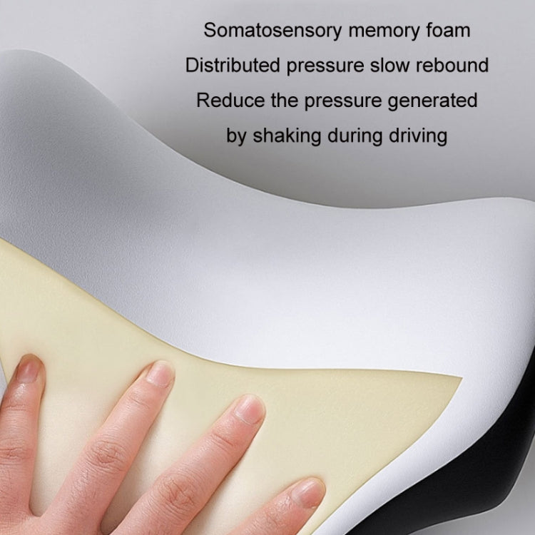 A09 5D Car Universal Adjustment U-shaped Memory Foam Headrest, Color: Black - Seat Accessories by PMC TechLife | Online Shopping South Africa | PMC TechLife | Buy Now Pay Later Mobicred