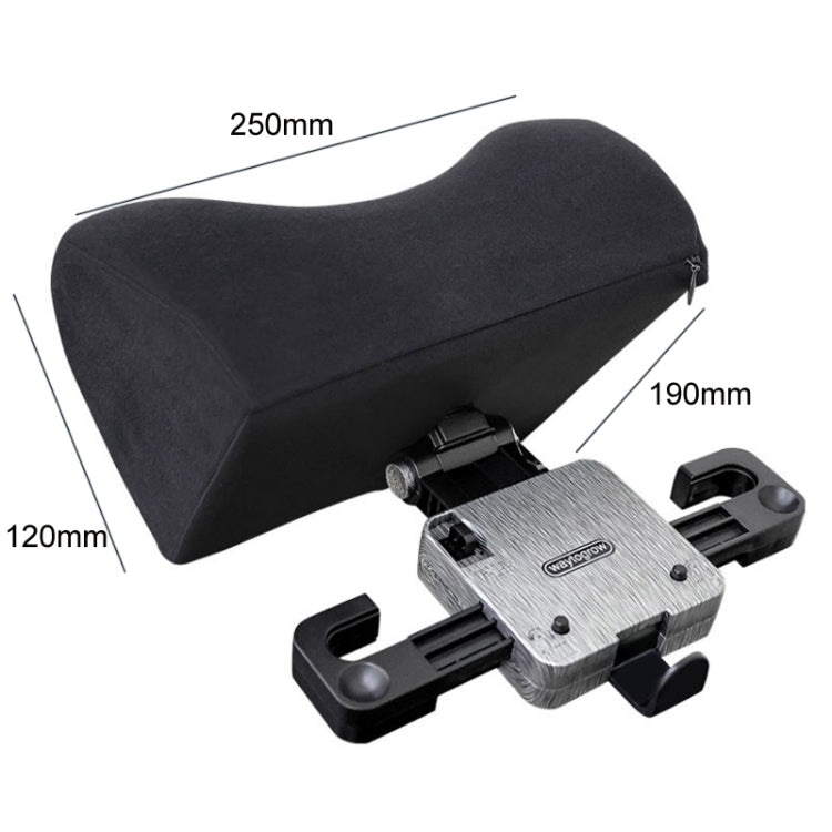 A09 5D Car Universal Adjustment U-shaped Memory Foam Headrest, Color: Gray - Seat Accessories by PMC TechLife | Online Shopping South Africa | PMC TechLife | Buy Now Pay Later Mobicred