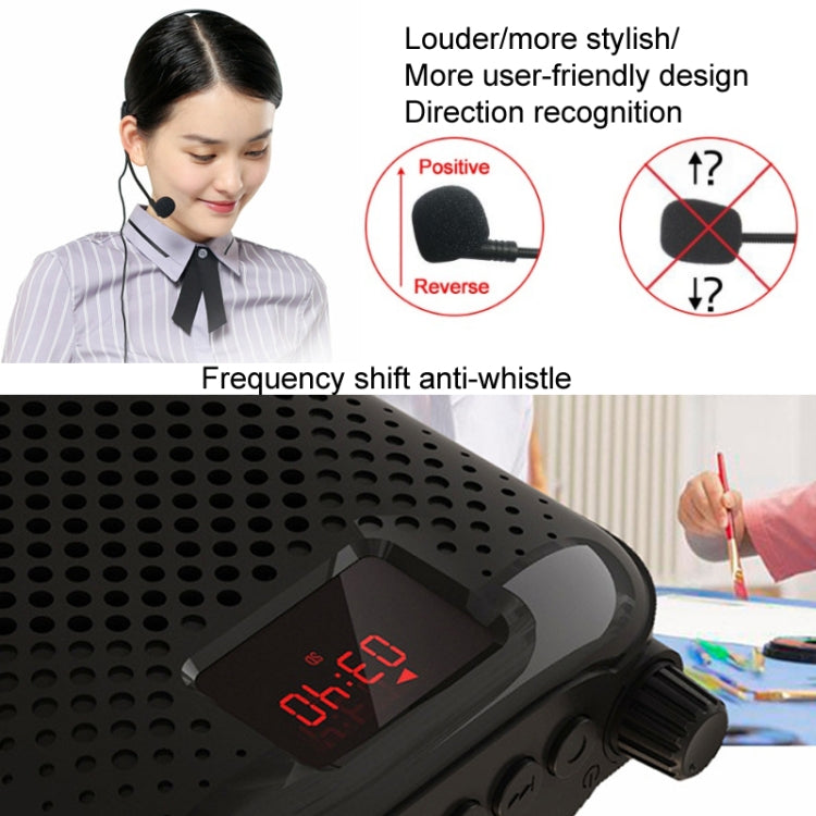 Rolton K500 Bluetooth Audio Speaker Megaphone Voice Amplifier Support FM TF Recording(Rose Gold) - Microphone by Rolton | Online Shopping South Africa | PMC TechLife | Buy Now Pay Later Mobicred