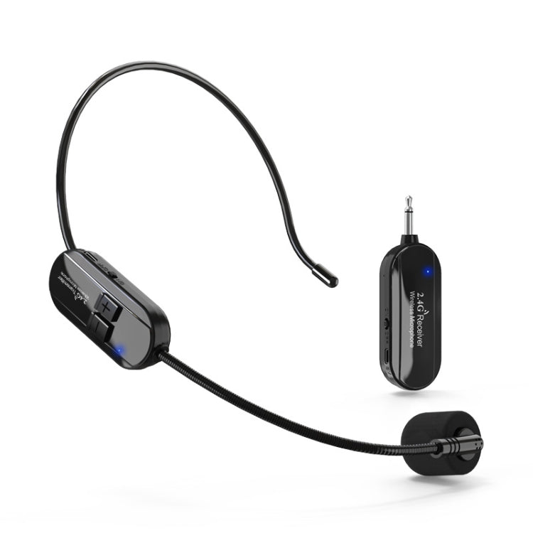 1 for 1 3.5mm Interface Wireless Head-Mounted Condenser Microphone Anti-Howling Loudspeaker - Microphone by PMC TechLife | Online Shopping South Africa | PMC TechLife | Buy Now Pay Later Mobicred