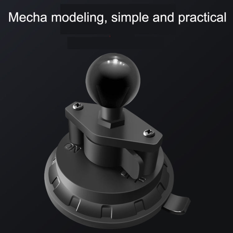 Car Windshield Dashboard Phone Holder Ball Head Suction Cup Base(Black) - Car Holders by PMC TechLife | Online Shopping South Africa | PMC TechLife | Buy Now Pay Later Mobicred