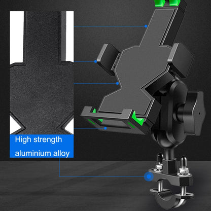 A04 Metal Motorcycle Mobile Phone Navigation Bracket Bicycle Frame Multifunctional Car Fixed Clamp(M10 Ball Header Installation Model) - Holder by PMC Jewellery | Online Shopping South Africa | PMC Jewellery | Buy Now Pay Later Mobicred