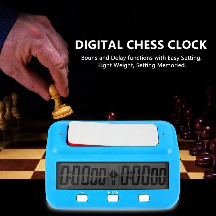 HQT101 Plastic Chess Clock Go Chess Timer(Red Wine) - Alarm Clocks by PMC TechLife | Online Shopping South Africa | PMC TechLife