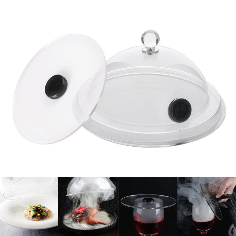 Cocktail Acrylic Smoker Hood Kitchen Cooking Hood(Transparent) - Bartending Tools by PMC TechLife | Online Shopping South Africa | PMC TechLife